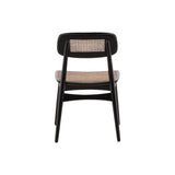 Macie - Side Chair (Set of 2) - Black / Light Brown