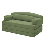 2 Seater Sofa Bed, Compact Foldable Floor Couch