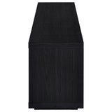Joselyn - Fireplace TV Stand With Flame Visualizer - Black