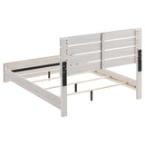 Geary - 4 Piece King Panel Bedroom Set With 2 Nightstands And Dresser - White