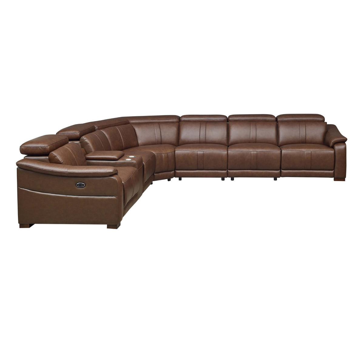 Modular Sectional & Recliner Seat And Adjustable Headrest