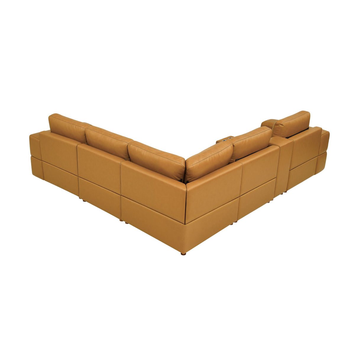 Modular Sectional With Large Square Arms
