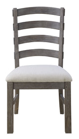 Rusti - Upholstered Dining Chairs (Set of 2) - Brown - Chair Sets - Alpine Outlets