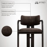 Aaliyah - 26" Counter Height Barstool - Brown / Espresso