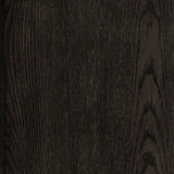Fulton - Round Dining Table With Drawer - Dark Brown