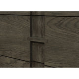 Glenmoor - 3 Drawer Server With 2 Cabinets - Dark Gray