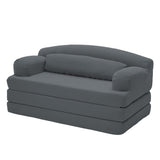 2 Seater Sofa Bed, Compact Foldable Floor Couch