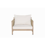 Zira - 5 Piece Patio Sofa Set - Beige