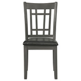 Lattice Back Side Chairs (Set of 2)