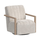 Blaze - Swivel Chair - Laurence Cream