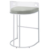 Mello - Upholstered Bar Chair (Set of 2) - Gray