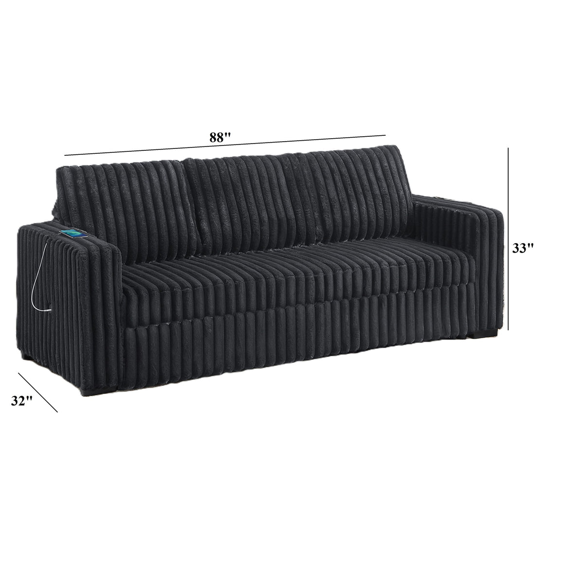 Sleeper Sofa With Pull Out Bed