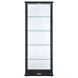 Hyacinth - 4 Shelf Curio Cabinet