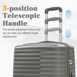 4 Piece Luggage Set, Combination Lock