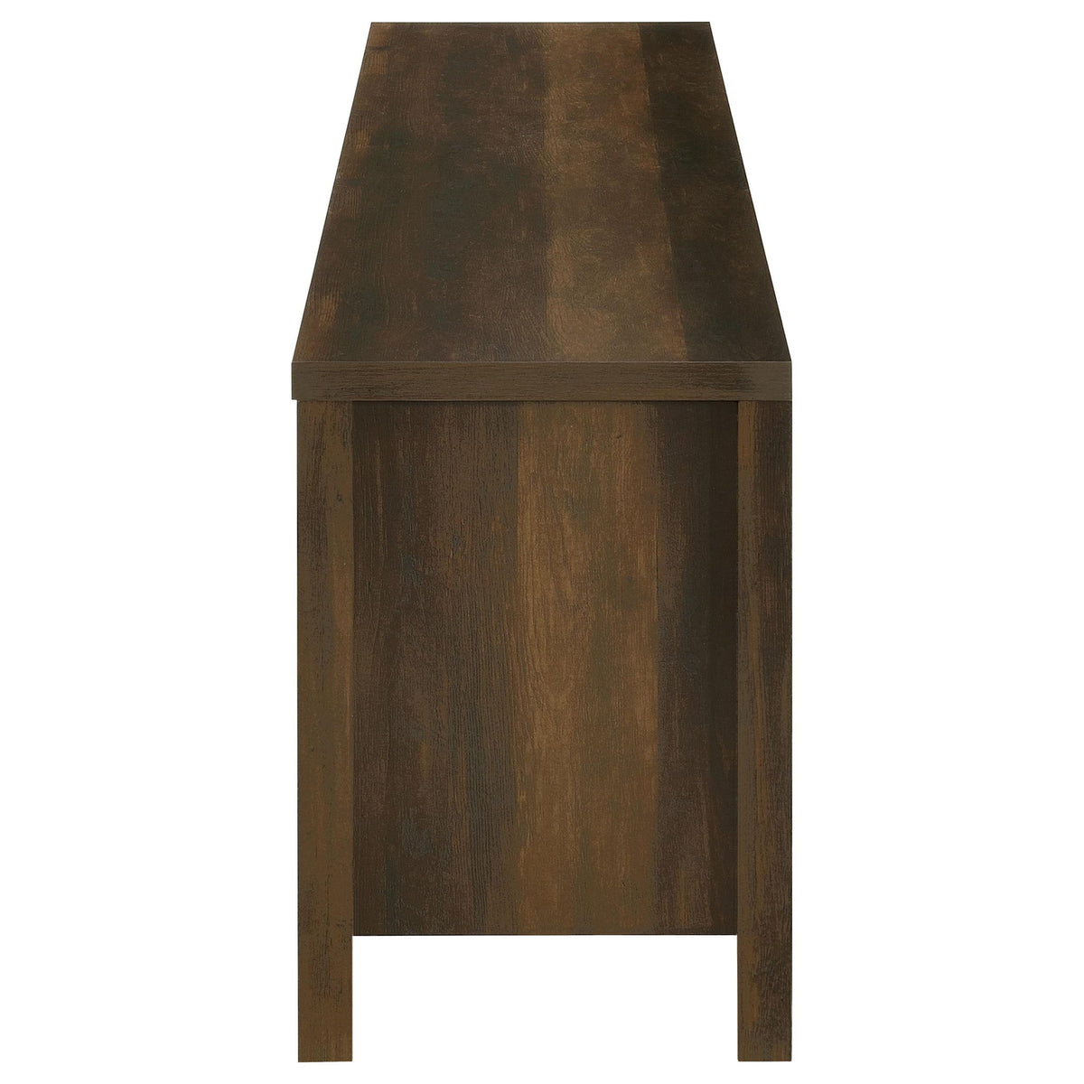 Alamitos - Electric Fireplace TV Stand With Flame Visualizer - Pine Wood