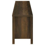 Alamitos - Electric Fireplace TV Stand With Flame Visualizer - Pine Wood