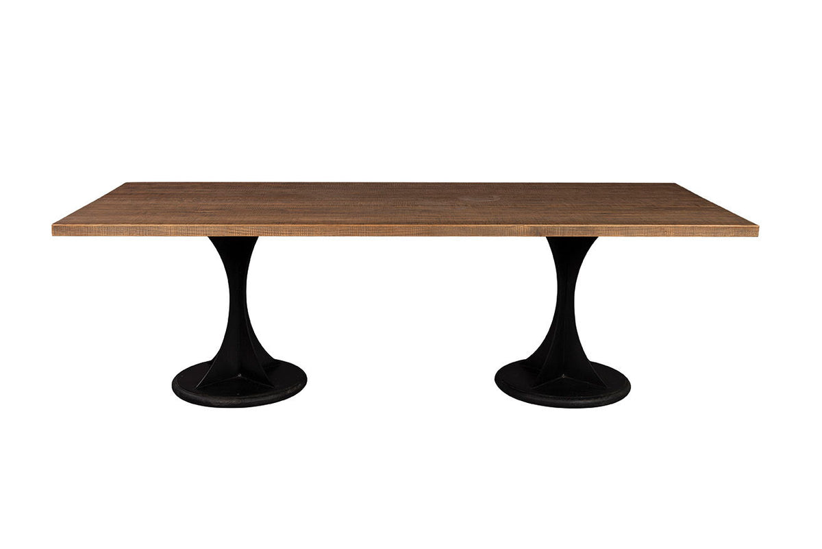 Buckley - Dining Table - Dark Brown And Gray