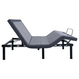 California King Adjustable Bed Base With Ergonomic Support And Wireless Remote Control - Black