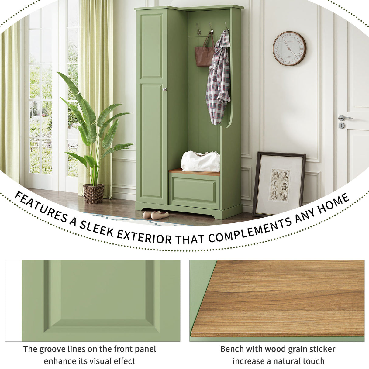 Hall Tree With Flip Up Bench
