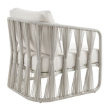 Breeze - Powder Coated Metal Outdoor Conversation Set With Cushions