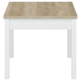 Quintara - 3 Piece Coffee Table Set - Natural / White