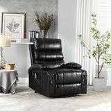 Cozy Electric Power Lift Recliner Chair Sofa For Elderly With Vibration Massage And Lumbar Heat