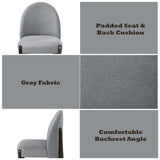 Clayten - Dining Chair (Set of 2) - Gray - Chair Sets - Alpine Outlets