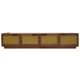 TV Stand, Media Console - Walnut