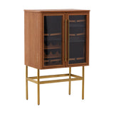 Caldwell - Bar Cabinet - Light Brown