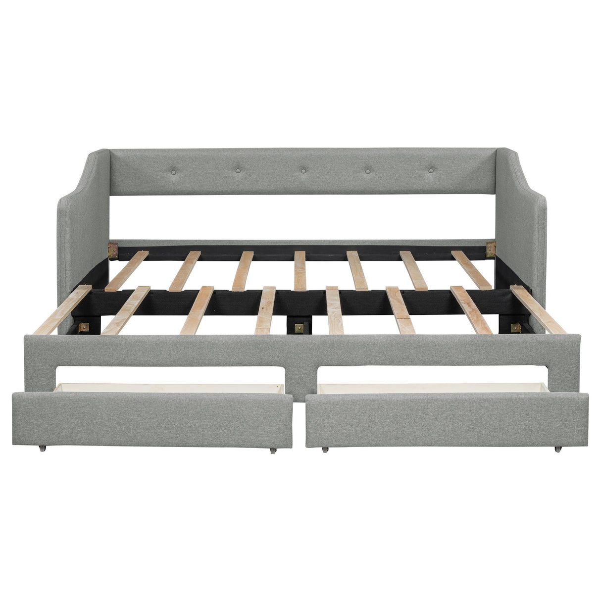 Upholstered Daybed With 2 Drawers
