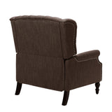 Dunham - Contemporary Fabric Tufted Oversized Pushback Recliner