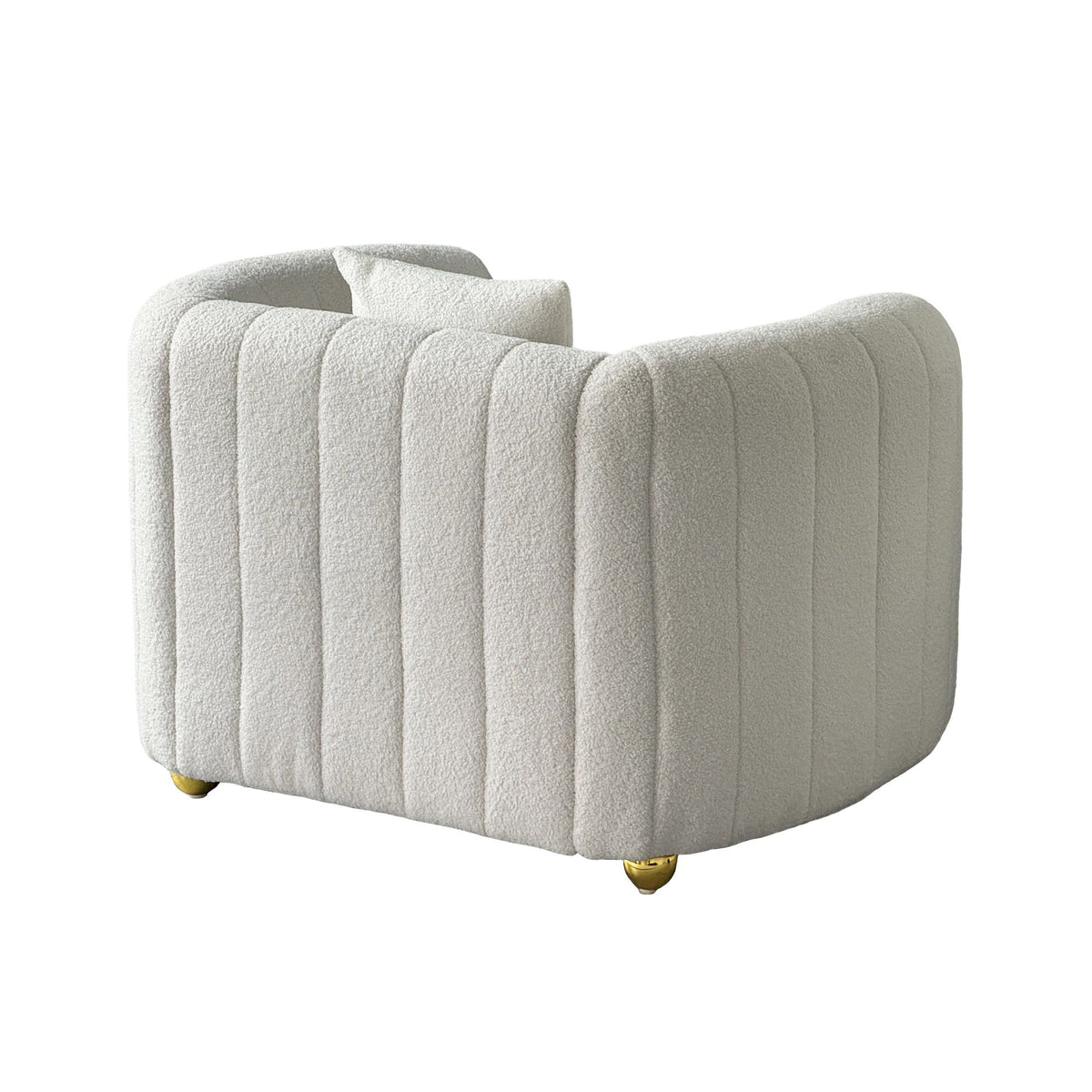 Single Sofa With High Resilience Foam
