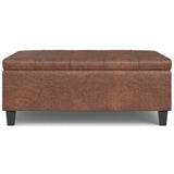 Harrison - Upholstered Coffee Table Storage Ottoman