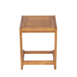 Ashwell - Acacia Wood Side Table - Teak