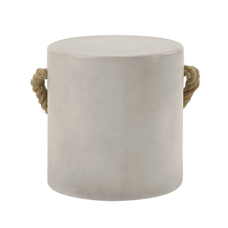 Gene - Fiber Concrete Accent Table - Gray - Accent Tables - Alpine Outlets