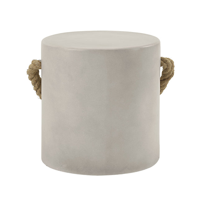 Gene - Fiber Concrete Accent Table - Gray - Accent Tables - Alpine Outlets