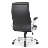 High Back Ergonomic Executive Office Chair, Adjustable Height And Lumbar Support For Home & Office - Black