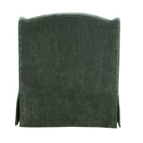 Luisa - Skirted Swivel Accent Chair