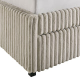 Arden - Twin Daybed With Trundle - Corduroy Beige