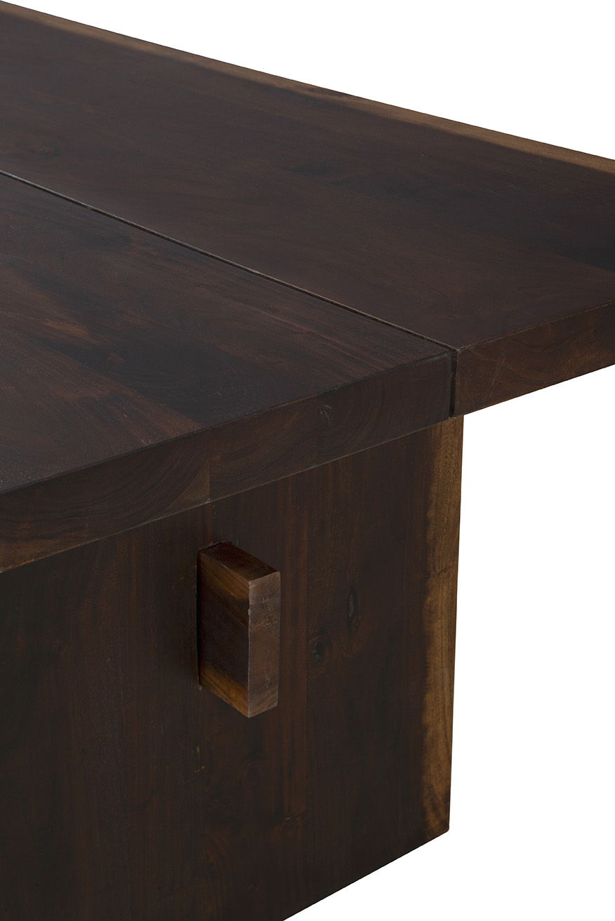 Shelby - Dining Table - Dark Brown