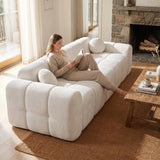 Extra Large Compression Sofa, Cloud Puff Couch For Living Room