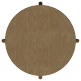 Benson - Round Table With Storage Shelf