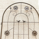 Metal Garden Trellis Rustproof Trellis For Climbing Plant Outdoor Flower Support