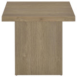Eldridge - Coffee Table Set With Chunky Square Tops