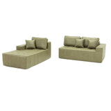 L - Shaped Corner Chaise Sofa Bed