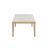 Essence - 70" Rectangle Dining Table With Marble Top