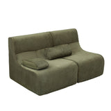 Modern Sectional Loveseat With Ergonomic Design