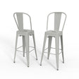 Fletcher - Handcrafted Metal Stool (Set of 2) - Stool Sets - Alpine Outlets