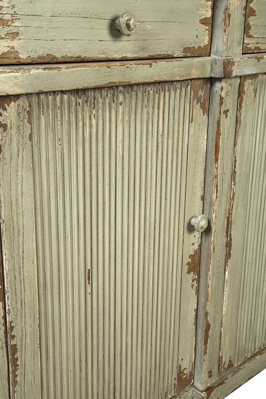 Kentwood - Sideboard - Light Brown / Green