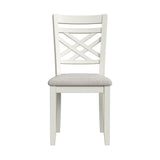 Brooks - 6 Piece Dining Set With Table, 4 Wood Back And Upholstered Seat Chairs, And Bench